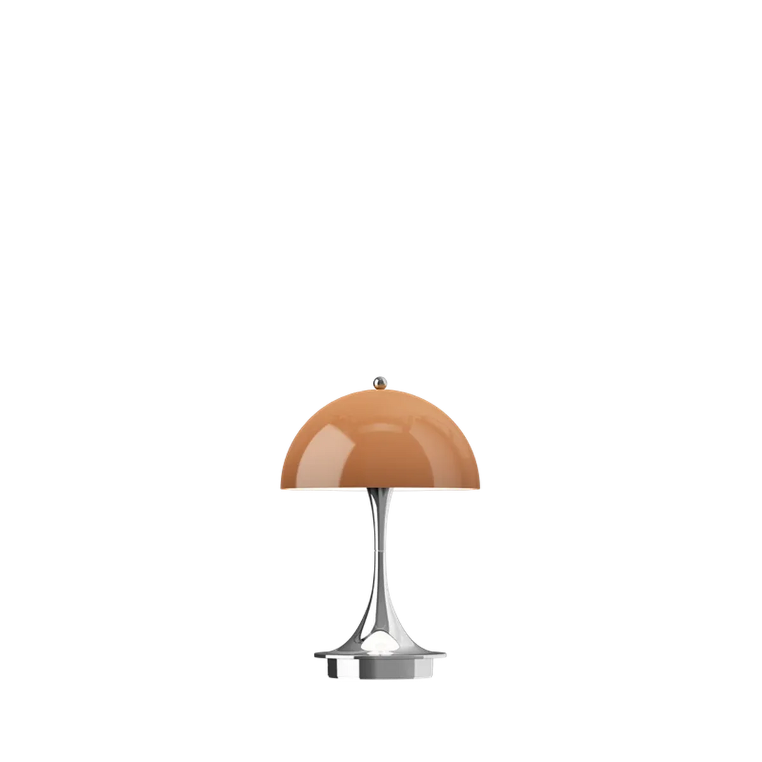 Louis Poulsen 160 oppladbar portabel bordlampe original 2,5W - IP44-Bordlamper-Louis Poulsen-Grønn / Krom-LP__5744613428-Lightup.no