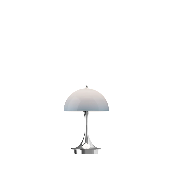 Louis Poulsen 160 oppladbar portabel bordlampe original 2,5W - IP44-Bordlamper-Louis Poulsen-Grønn / Krom-LP__5744613428-Lightup.no