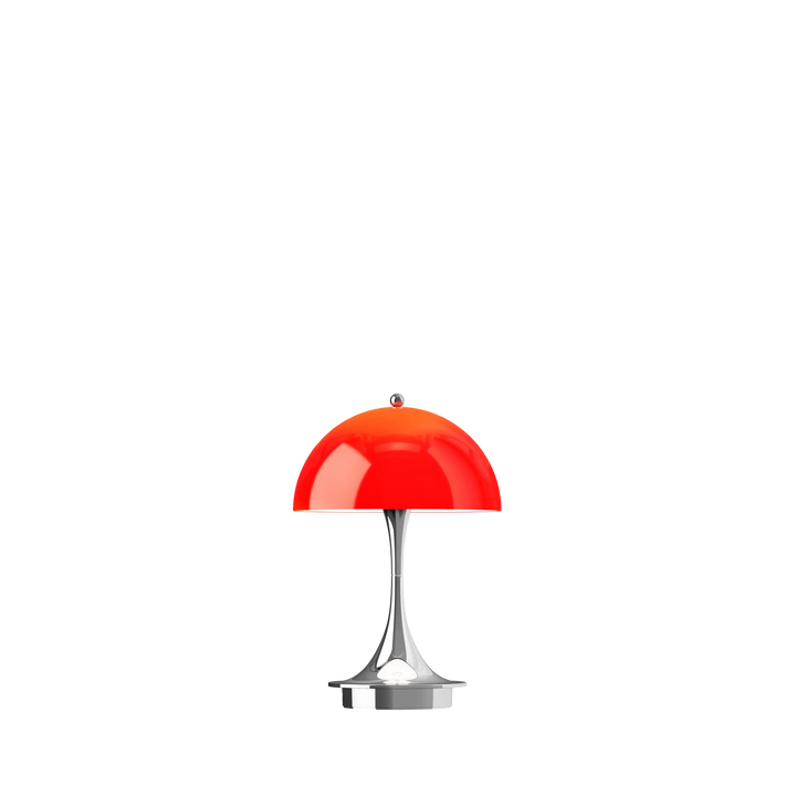 Louis Poulsen 160 oppladbar portabel bordlampe original 2,5W - IP44-Bordlamper-Louis Poulsen-Grønn / Krom-LP__5744613428-Lightup.no