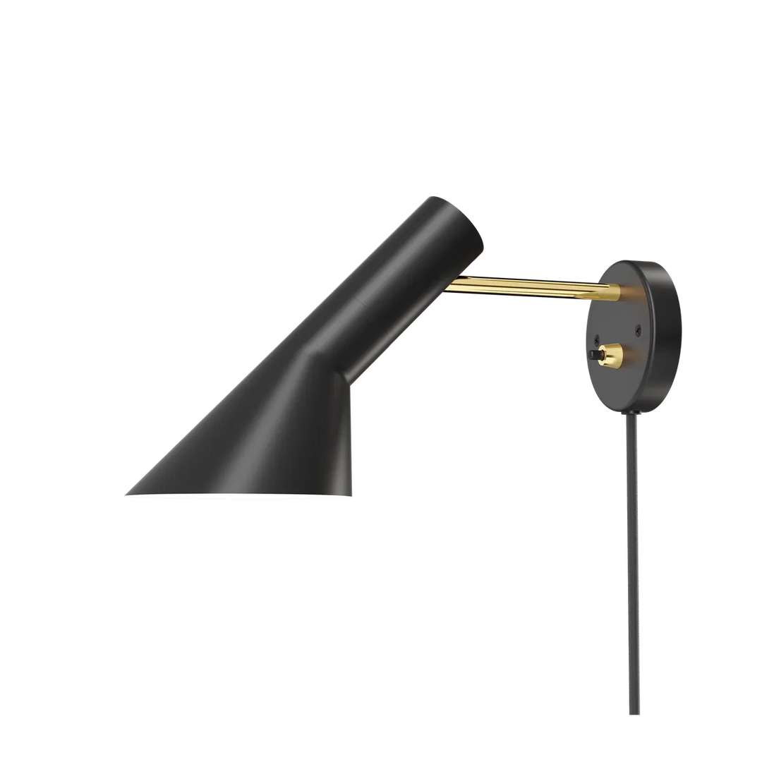 Louis Poulsen AJ Vegglampe-Vegglamper-Louis Poulsen-Svart-LP__5743150458-Lightup.no