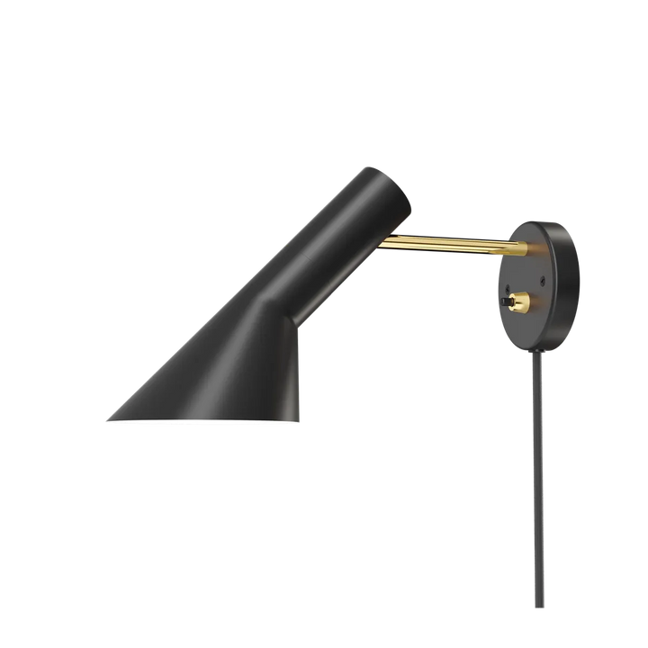 Louis Poulsen AJ Vegglampe-Vegglamper-Louis Poulsen-Svart-LP__5743150458-Lightup.no