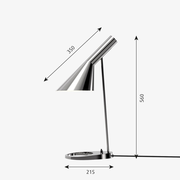 Louis Poulsen AJ bordlampe-Bordlamper-Louis Poulsen-Hvit-LP__5744169422-Lightup.no