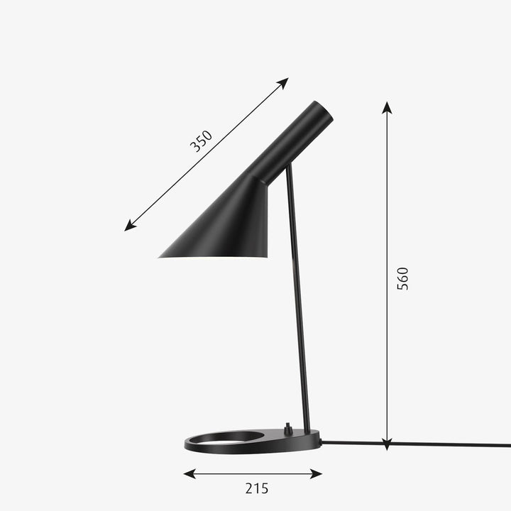 Louis Poulsen AJ bordlampe-Bordlamper-Louis Poulsen-Hvit-LP__5744169422-Lightup.no