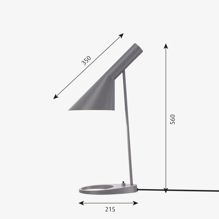 Louis Poulsen AJ bordlampe-Bordlamper-Louis Poulsen-Hvit-LP__5744169422-Lightup.no