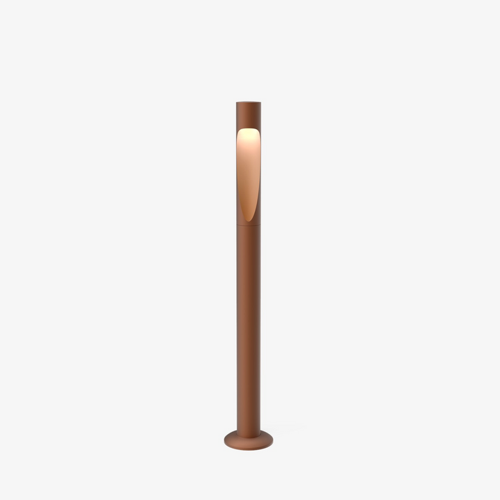 Louis Poulsen Flindt Garden med forankringsenhet u/adapter lang-Utebelysning pullert-Louis Poulsen-Corten-2700 Kelvin-LP__5747402607-Lightup.no
