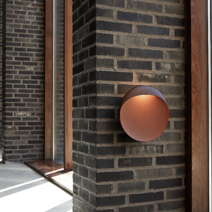 Louis Poulsen Flindt utendørs vegglampe Ø30-Utebelysning vegg veggskjold-Louis Poulsen-Hvit-LP__5747402144-Lightup.no