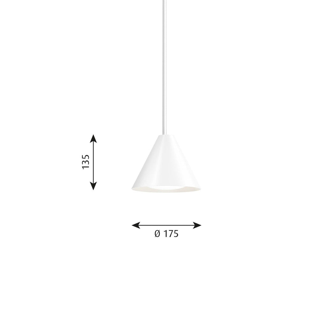Louis Poulsen Keglen pendel Ø17-Takpendler-Louis Poulsen-Svart-LP__5741103724-Lightup.no