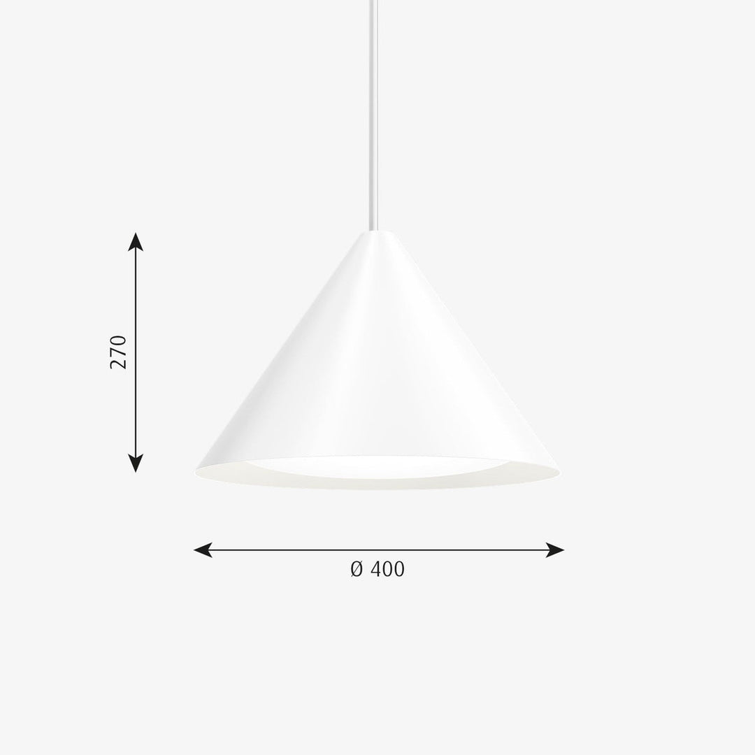 Louis Poulsen Keglen pendel Ø40-Takpendler-Louis Poulsen-Svart-LP__5741103805-Lightup.no