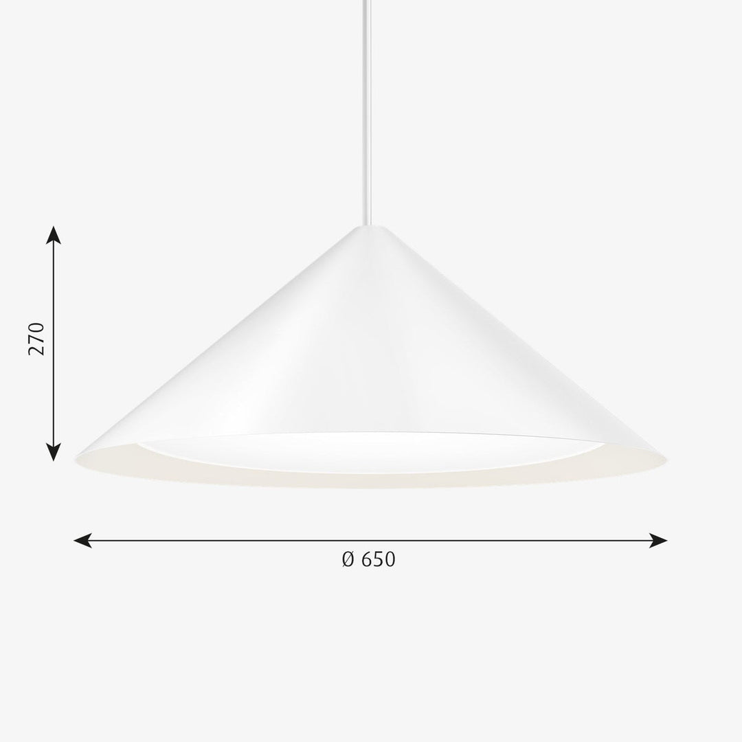 Louis Poulsen Keglen pendel Ø65-Takpendler-Louis Poulsen-Svart-LP__5741103847-Lightup.no
