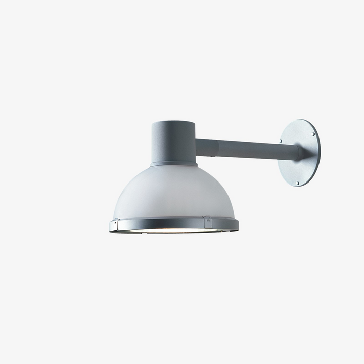 Louis Poulsen LP Icon utendørs vegglampe Dali + Clo - Aluminium-Utebelysning vegg klassisk-Louis Poulsen-Grå-LP__5747839827-Lightup.no