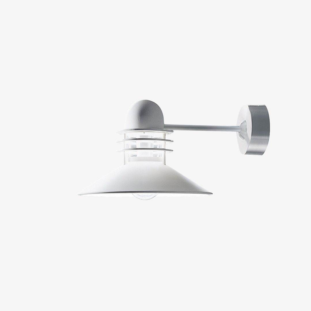Louis Poulsen Nyhavn utendørs vegglampe-Utebelysning vegg klassisk-Louis Poulsen-Hvit-LP__5743200104-Lightup.no