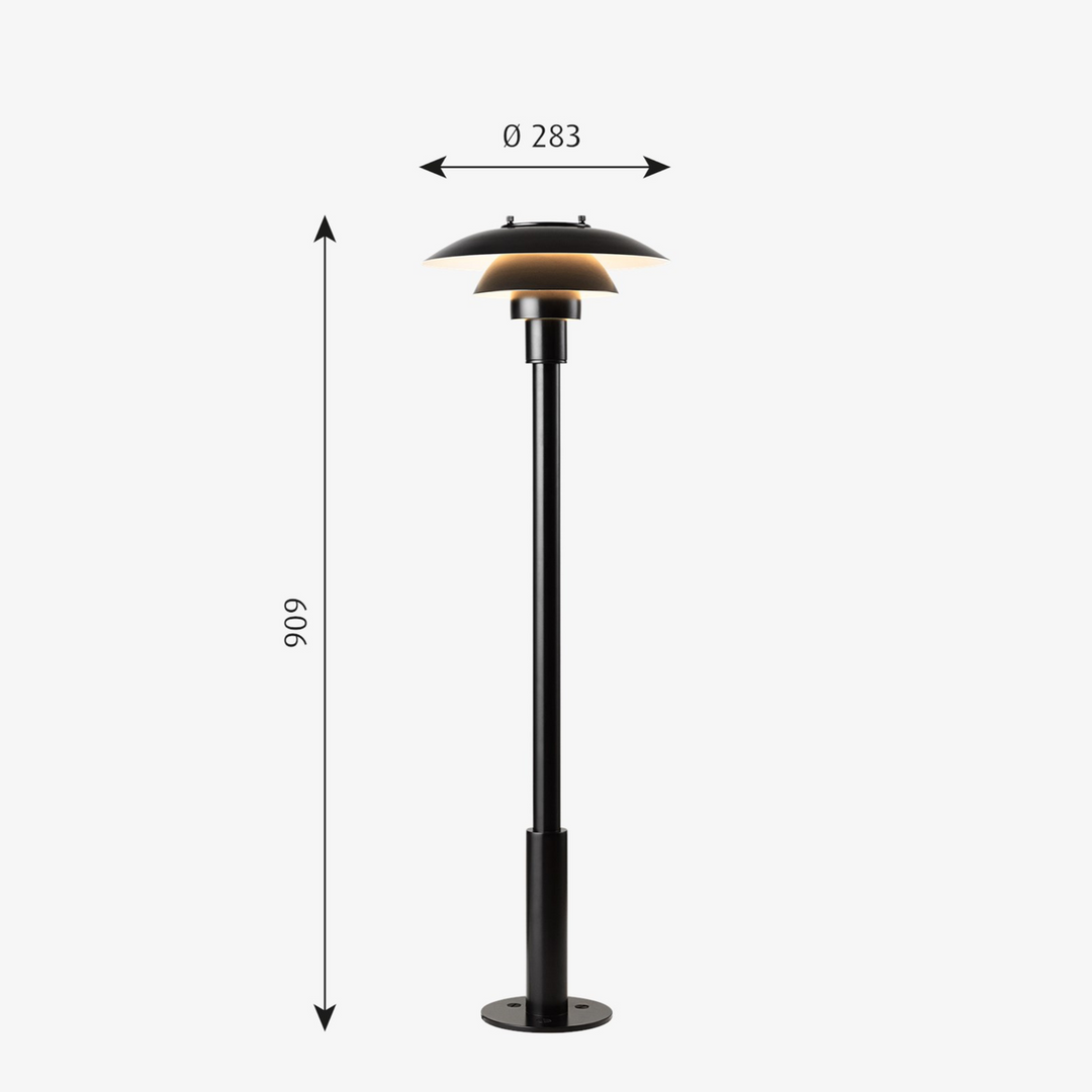 Louis Poulsen PH 3-2½ Pullert-Utebelysning pullert-Louis Poulsen-Svart-LP__5747293366-Lightup.no