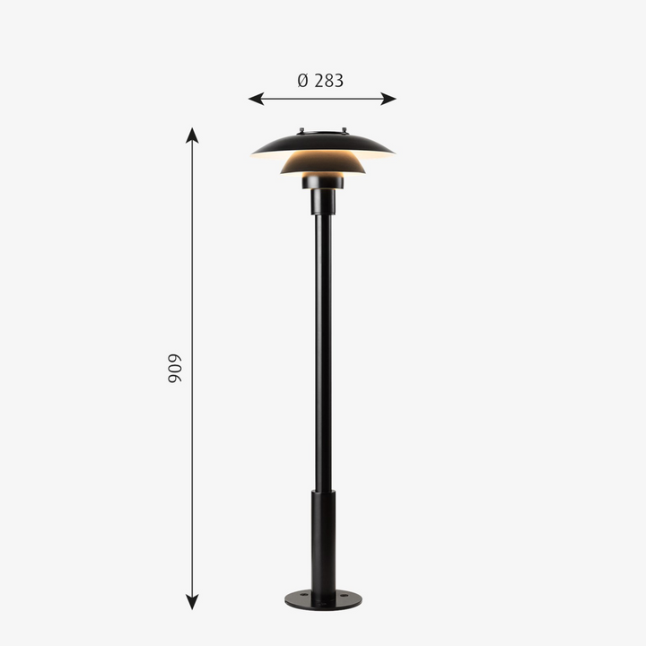 Louis Poulsen PH 3-2½ Pullert-Utebelysning pullert-Louis Poulsen-Svart-LP__5747293366-Lightup.no