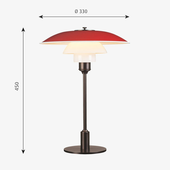 Louis Poulsen PH 31/2-21/2 bordlampe-Bordlamper-Louis Poulsen-Grønn-LP__5744164919-Lightup.no