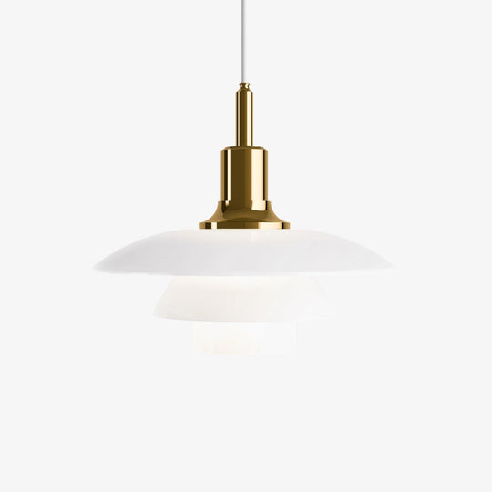 Louis Poulsen PH 31/2-3 pendel-Takpendler-Louis Poulsen-Messing / Opal glass-LP__5741100141-Lightup.no