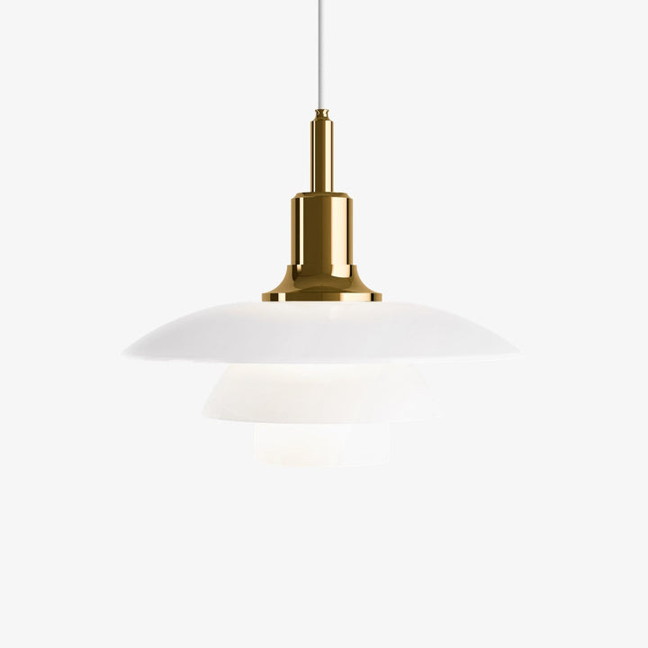 Louis Poulsen PH 31/2-3 pendel-Takpendler-Louis Poulsen-Messing / Opal glass-LP__5741100141-Lightup.no