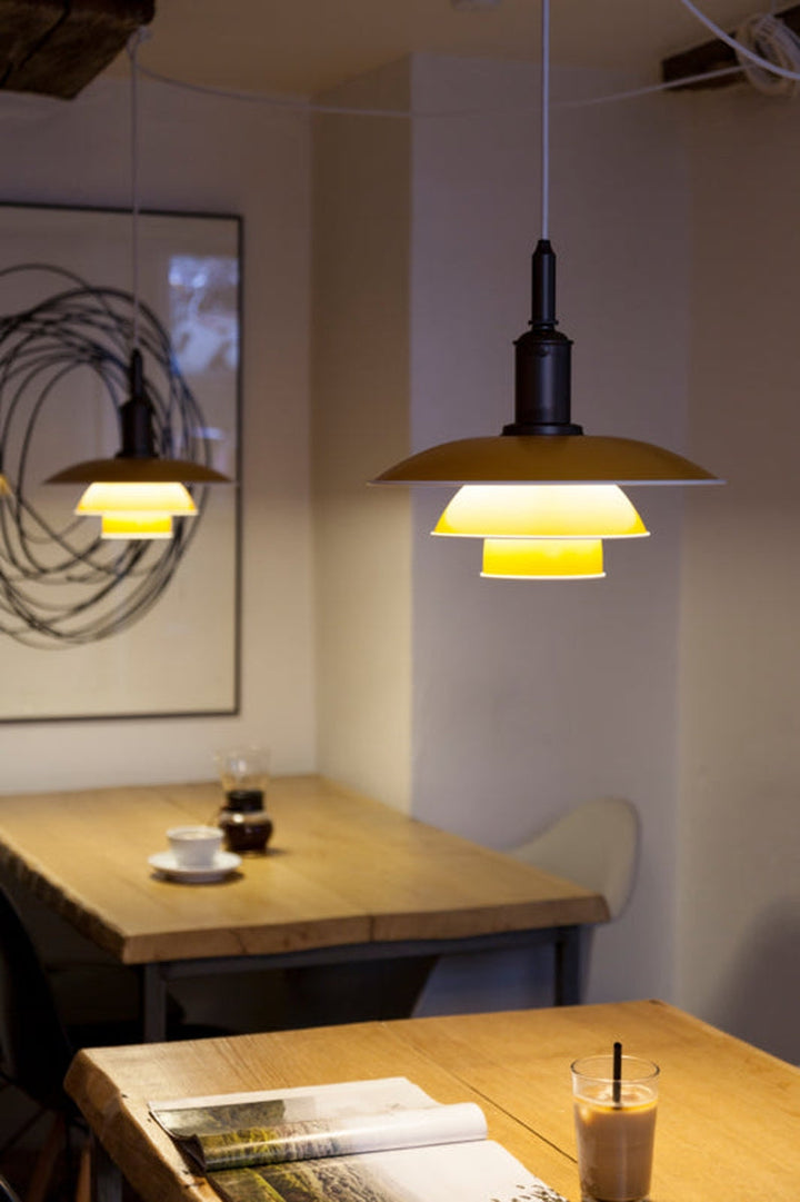 Louis Poulsen PH 31/2-3 pendel-Takpendler-Louis Poulsen-Messing / Opal glass-LP__5741100141-Lightup.no