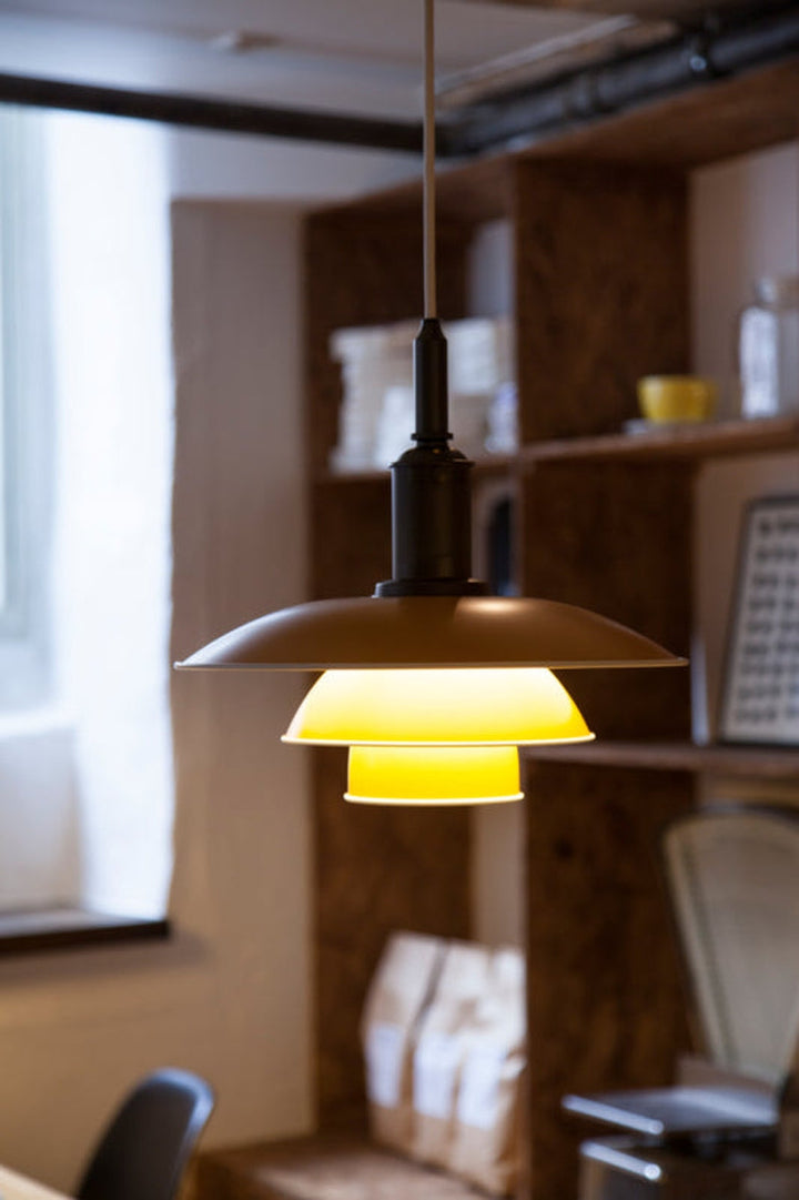 Louis Poulsen PH 31/2-3 pendel-Takpendler-Louis Poulsen-Messing / Opal glass-LP__5741100141-Lightup.no