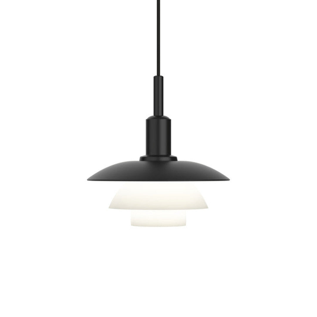 Louis Poulsen PH 3/3 pendel-Takpendler-Louis Poulsen-Svart / Opal-LP__5741109252-Lightup.no