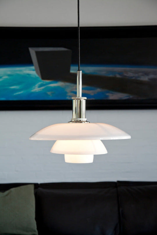 Louis Poulsen PH 41/2-4 Glass Pendel-Takpendler-Louis Poulsen-Krom / Opal-LP__5741086430-Lightup.no