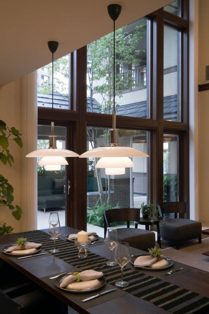 Louis Poulsen PH 41/2-4 Glass Pendel-Takpendler-Louis Poulsen-Krom / Opal-LP__5741086430-Lightup.no