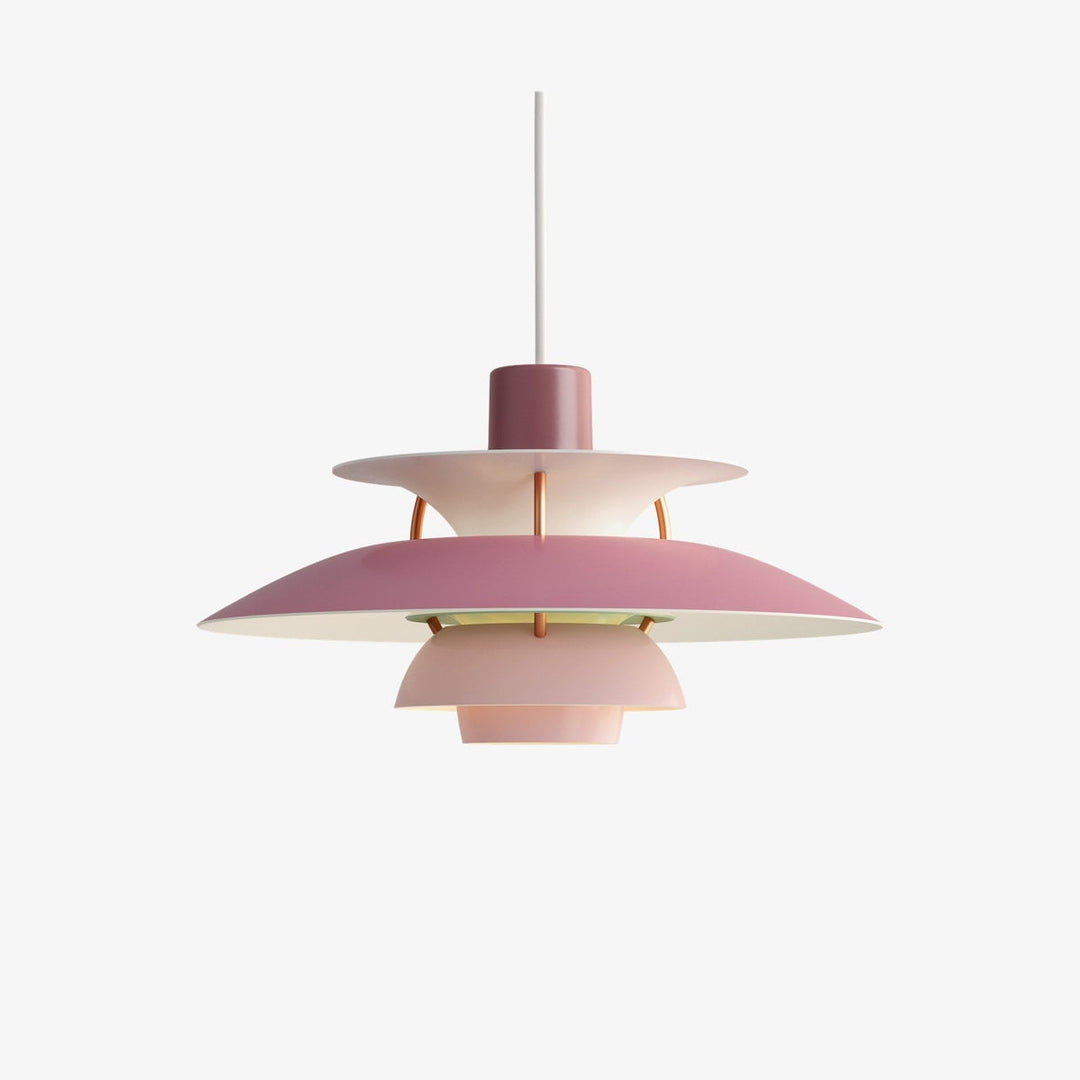 Louis Poulsen PH 5 Mini pendel-Takpendler-Louis Poulsen-Monokrom lys rosa-LP__5741115000-Lightup.no