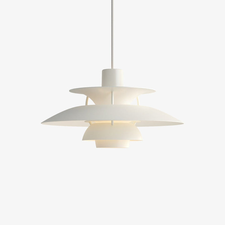 Louis Poulsen PH 5 pendel - Ø300-Takpendler-Louis Poulsen-Monokrom hvit-LP__5741104600-Lightup.no