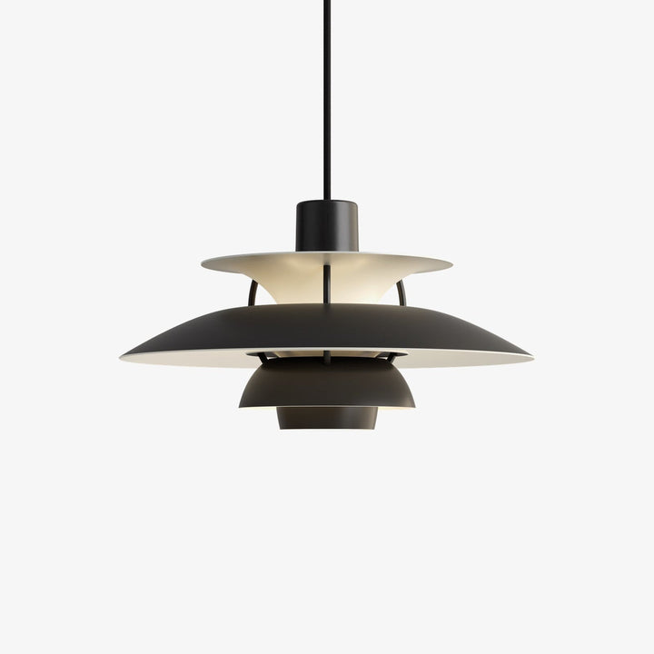 Louis Poulsen PH 5 pendel - Ø300-Takpendler-Louis Poulsen-Monokrom lys rosa-LP__5741115000-Lightup.no