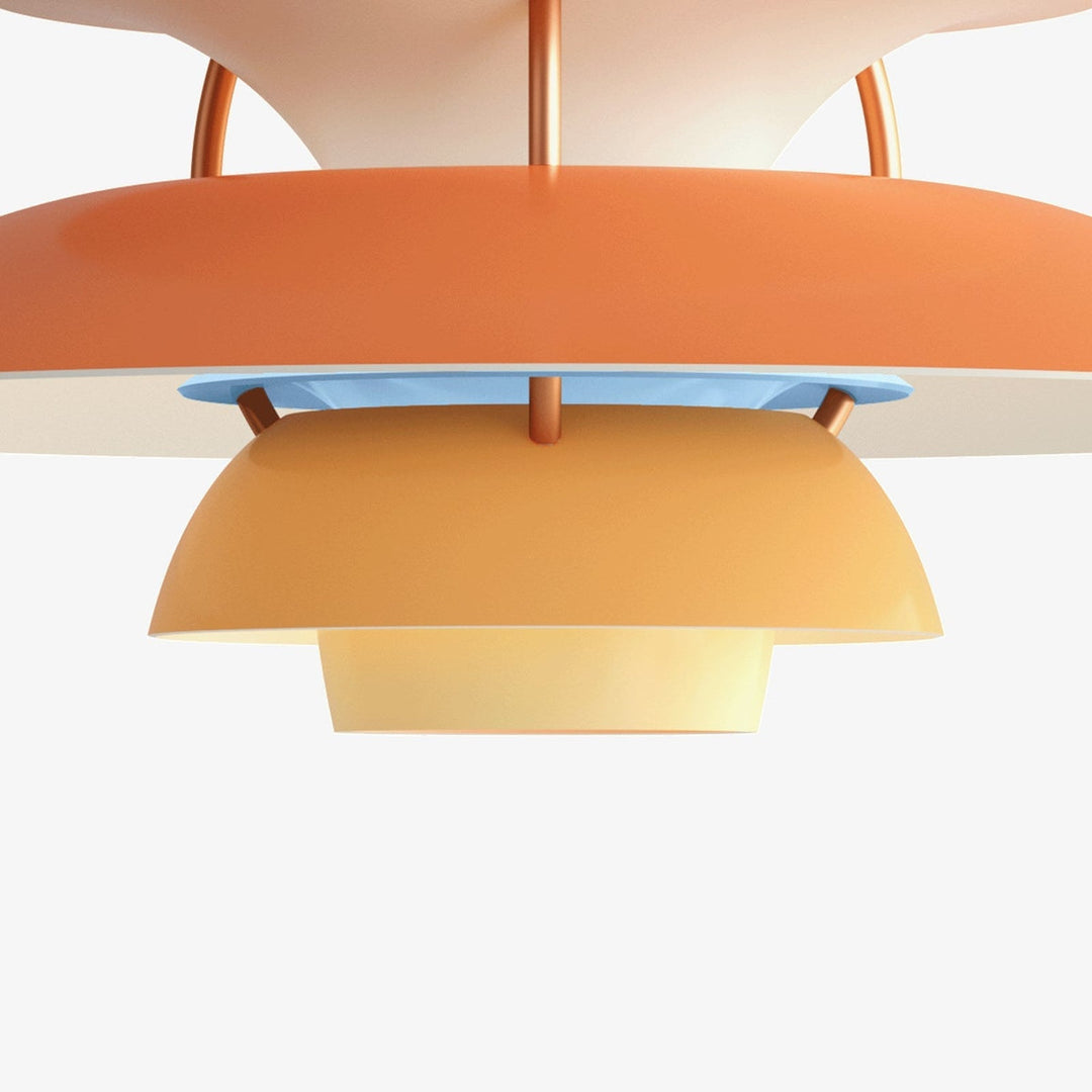 Louis Poulsen PH 5 pendel - Ø300-Takpendler-Louis Poulsen-Monokrom lys rosa-LP__5741115000-Lightup.no
