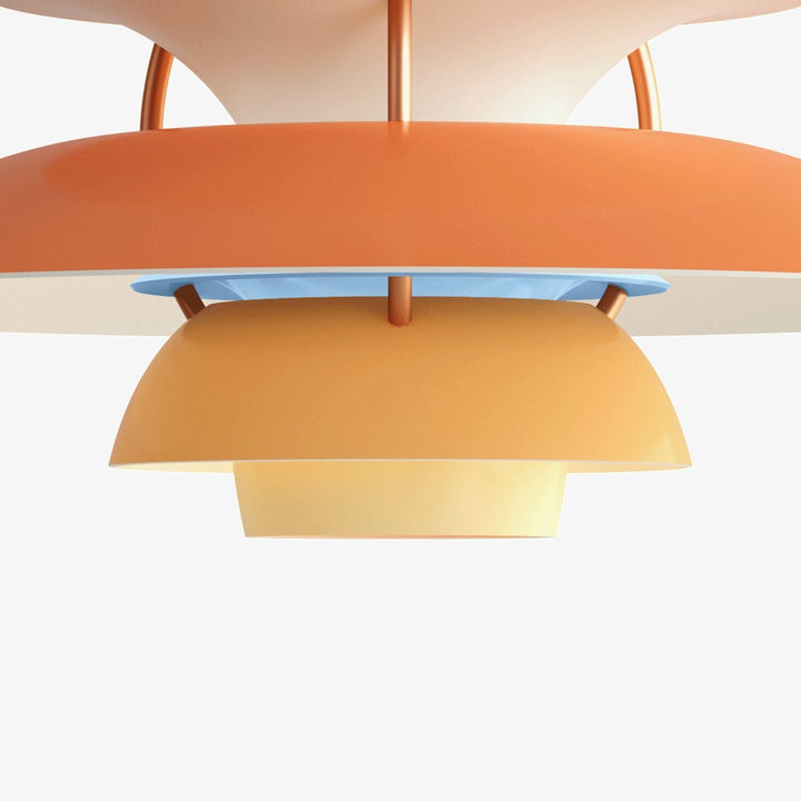 Louis Poulsen PH 5 pendel - Ø300-Takpendler-Louis Poulsen-Monokrom lys rosa-LP__5741115000-Lightup.no