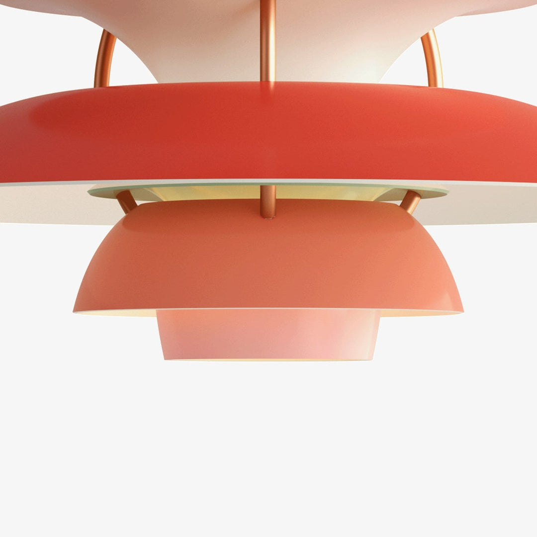Louis Poulsen PH 5 pendel - Ø300-Takpendler-Louis Poulsen-Monokrom lys rosa-LP__5741115000-Lightup.no