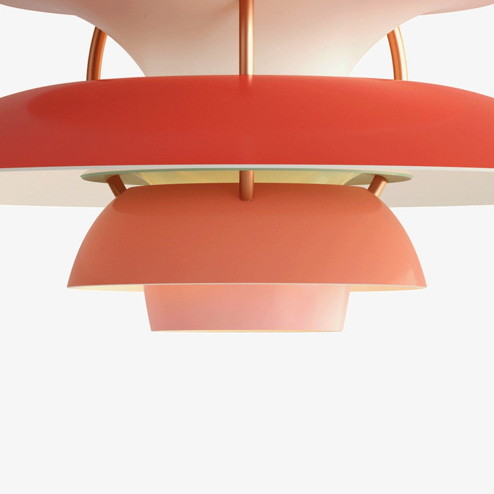 Louis Poulsen PH 5 pendel - Ø300-Takpendler-Louis Poulsen-Monokrom lys rosa-LP__5741115000-Lightup.no