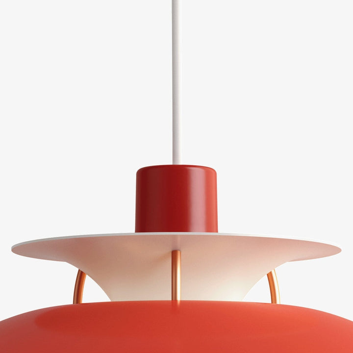 Louis Poulsen PH 5 pendel - Ø300-Takpendler-Louis Poulsen-Monokrom lys rosa-LP__5741115000-Lightup.no