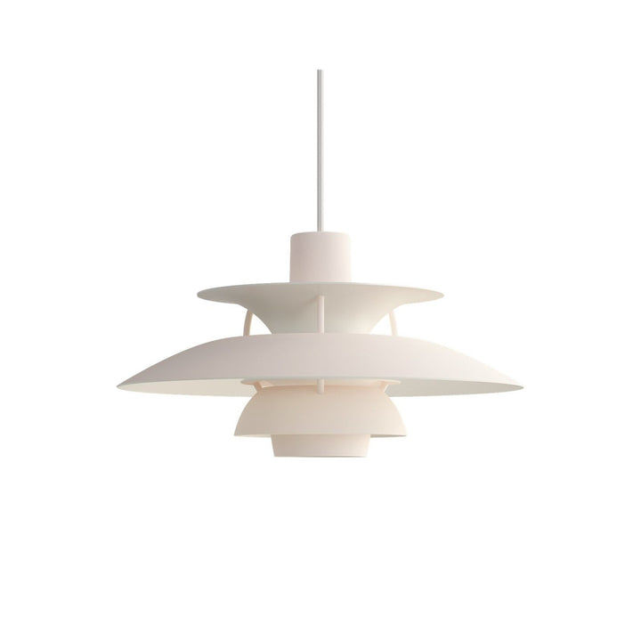 Louis Poulsen PH 5 pendel - Ø300-Takpendler-Louis Poulsen-Monokrom lys rosa-LP__5741115000-Lightup.no