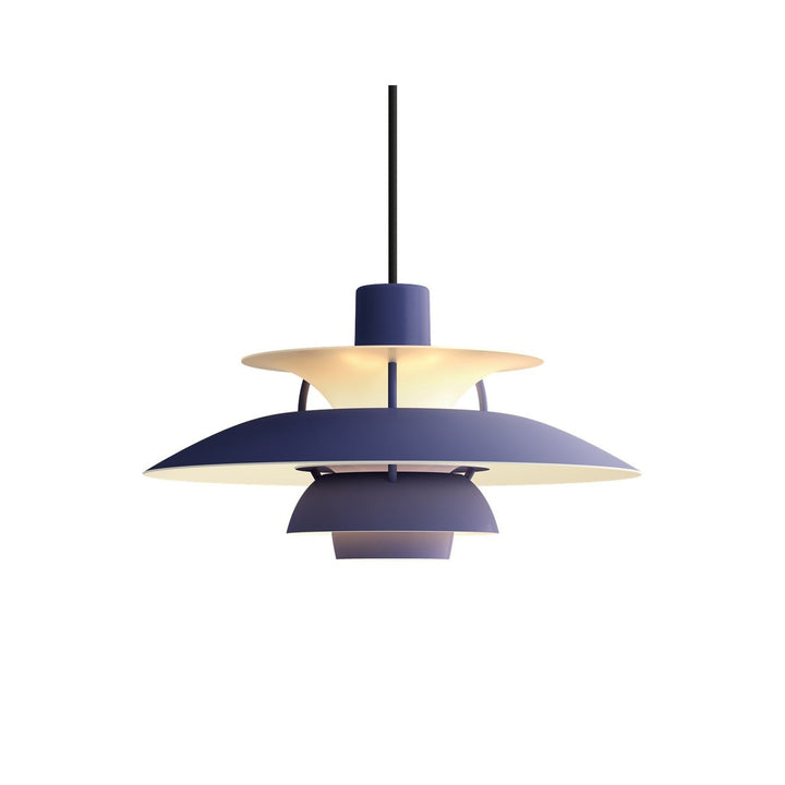 Louis Poulsen PH 5 pendel - Ø300-Takpendler-Louis Poulsen-Monokrom støvet indigo-LP__5741115026-Lightup.no