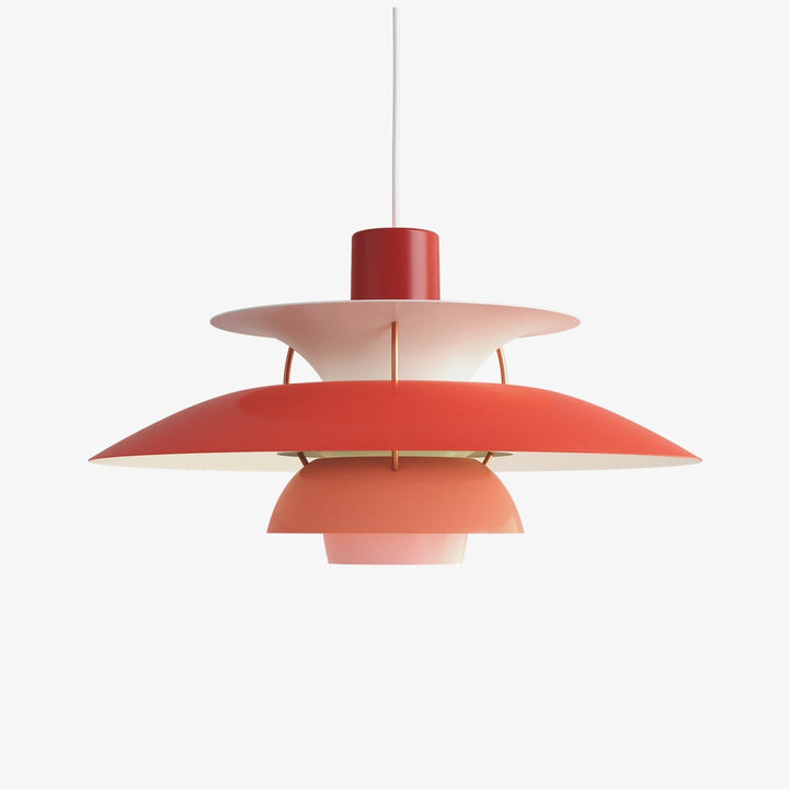 Louis Poulsen PH 5 pendel - Ø500-Takpendler-Louis Poulsen-Nyanser av rød-LP__5741099825-Lightup.no