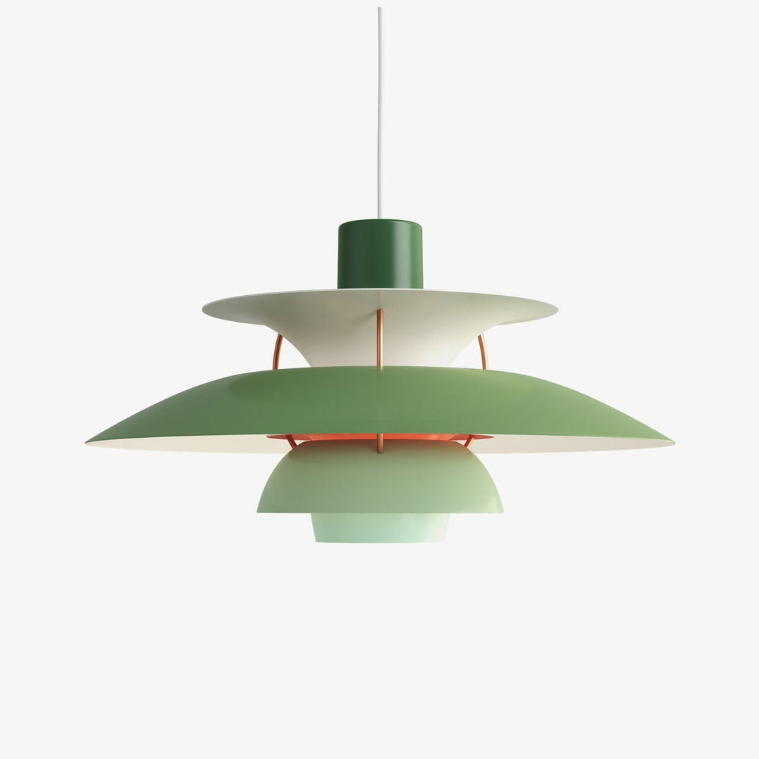 Louis Poulsen PH 5 pendel - Ø500-Takpendler-Louis Poulsen-Nyanser av grønn-LP__5741099838-Lightup.no
