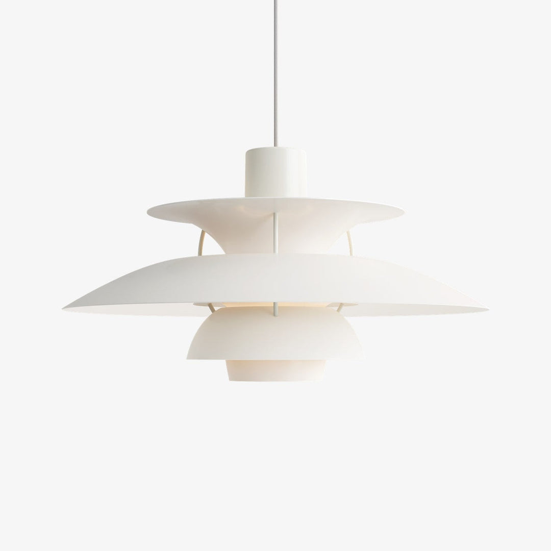 Louis Poulsen PH 5 pendel - Ø500-Takpendler-Louis Poulsen-Moderne hvit-LP__5741099867-Lightup.no