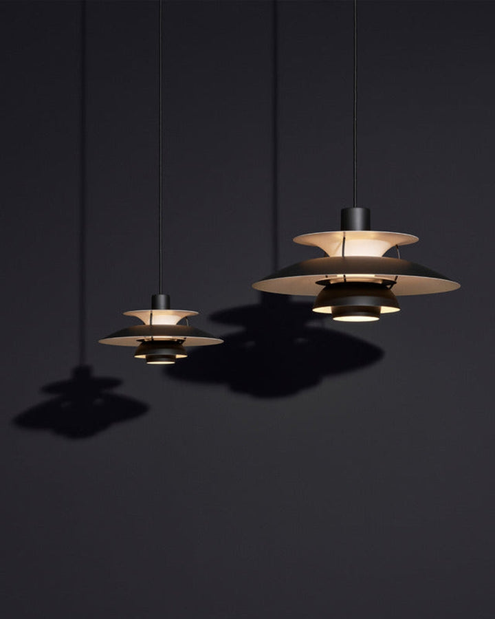 Louis Poulsen PH 5 pendel - Ø500-Takpendler-Louis Poulsen-Moderne hvit-LP__5741099867-Lightup.no