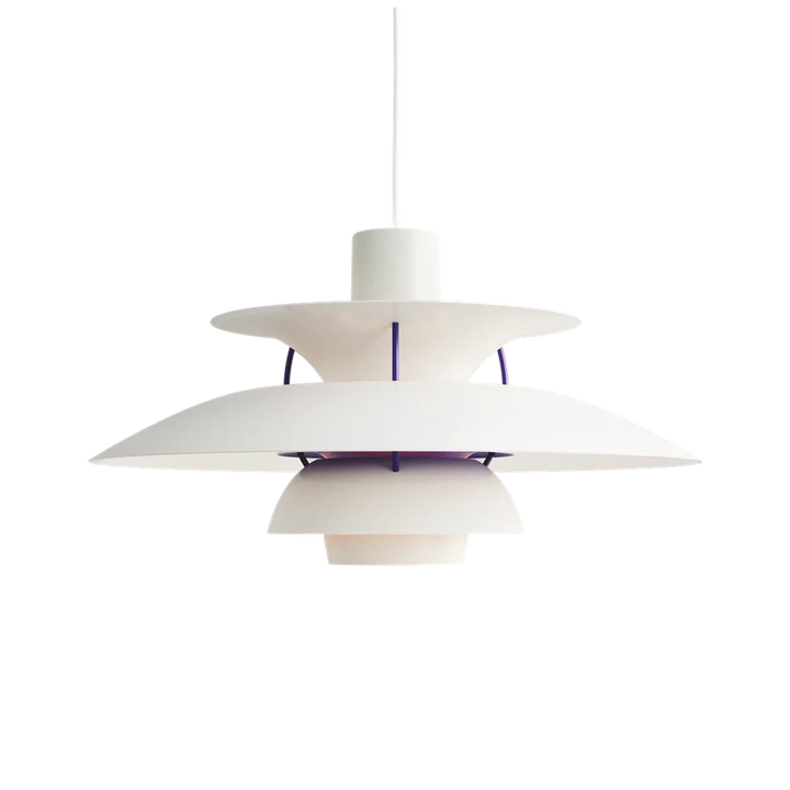 Louis Poulsen PH 5 pendel - Ø500-Takpendler-Louis Poulsen-Klassisk hvit-LP__5741099870-Lightup.no