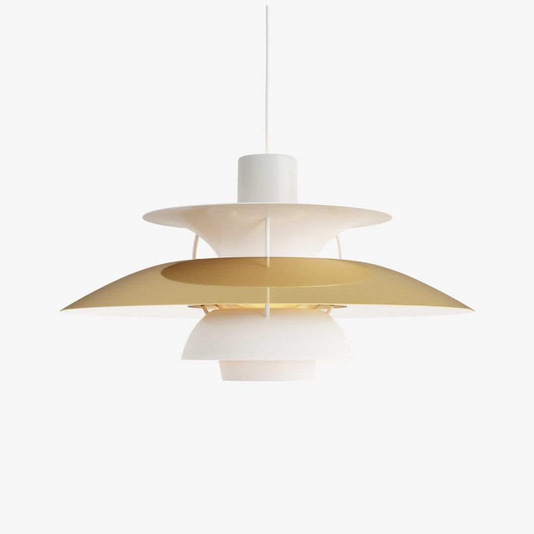 Louis Poulsen PH 5 pendel - Ø500-Takpendler-Louis Poulsen-Messing-LP__5741099980-Lightup.no