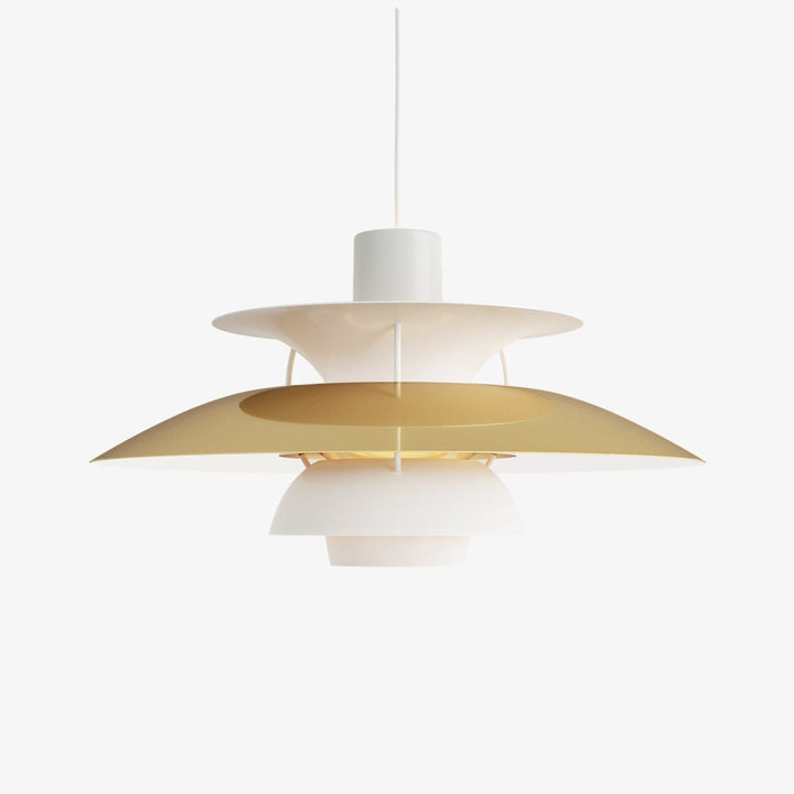 Louis Poulsen PH 5 pendel - Ø500-Takpendler-Louis Poulsen-Messing-LP__5741099980-Lightup.no