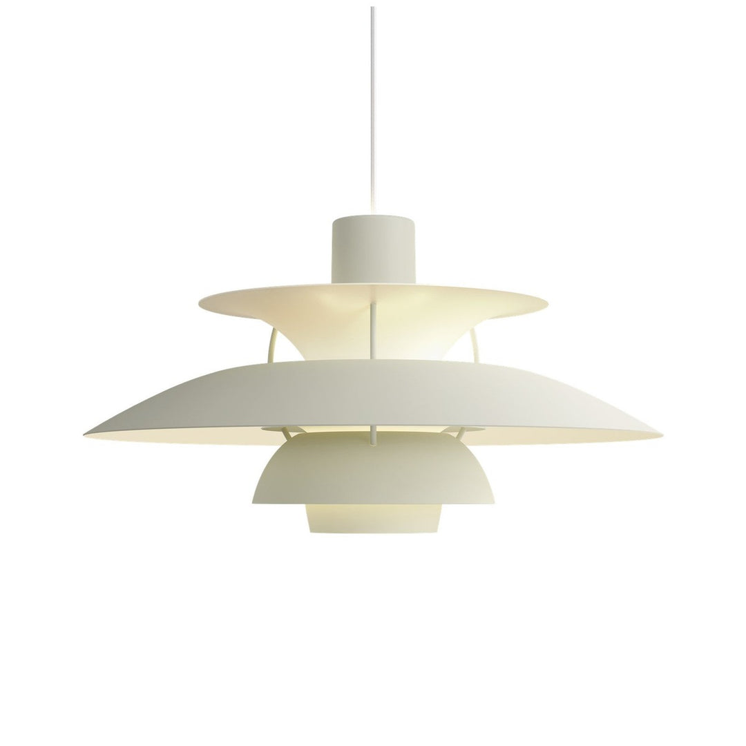 Louis Poulsen PH 5 pendel - Ø500-Takpendler-Louis Poulsen-Monokrom lys grønn-LP__5741115039-Lightup.no