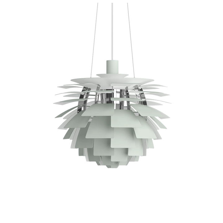 Louis Poulsen PH Artichoke Ø48cm-Takpendler-Louis Poulsen-Hvit / krom-LP__5741109799-Lightup.no