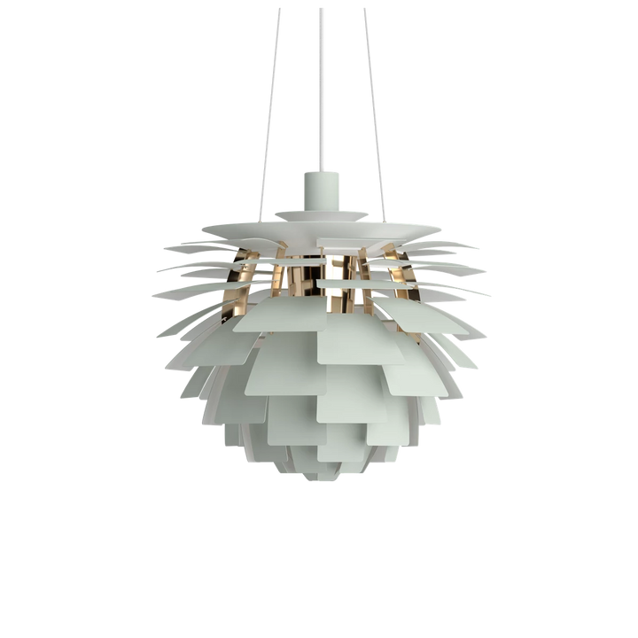 Louis Poulsen PH Artichoke Ø48cm-Takpendler-Louis Poulsen-Hvit / krom-LP__5741109799-Lightup.no