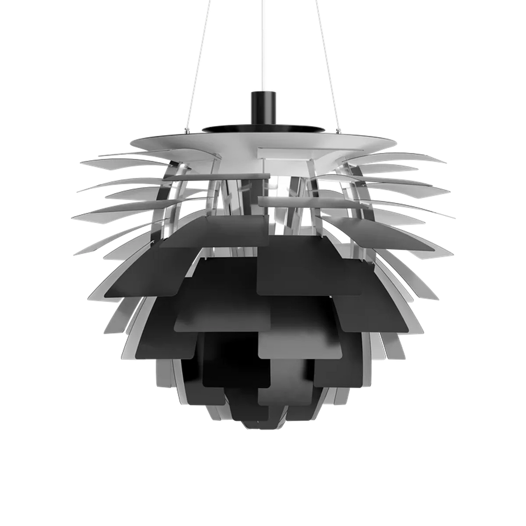 Louis Poulsen PH Artichoke Ø60cm-Takpendler-Louis Poulsen-Hvit / krom-LP__5741092398-Lightup.no