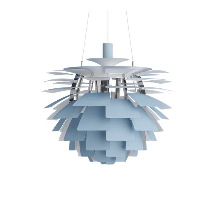 Louis Poulsen PH Artichoke Ø60cm-Takpendler-Louis Poulsen-Dusty blue / krom-LP__5741115709-Lightup.no