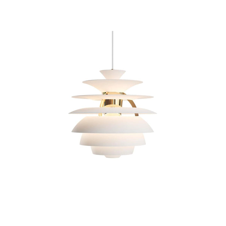 Louis Poulsen PH Snowball-Takpendler-Louis Poulsen-Soft white / messing-LP__5741115262-Lightup.no