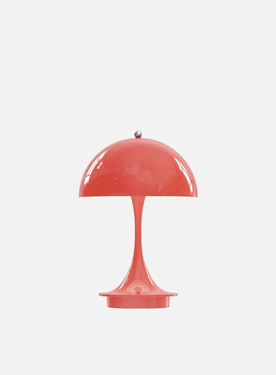 Louis Poulsen Panthella 160 portabel bordlampe-Bordlamper-Louis Poulsen-Grå / Opal-LP__5744168070-Lightup.no