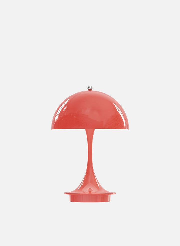 Louis Poulsen Panthella 160 portabel bordlampe-Bordlamper-Louis Poulsen-Grå / Opal-LP__5744168070-Lightup.no